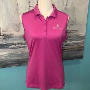 EUC Under Armour Heat Gear Sleeveless Golf Polo, Medium